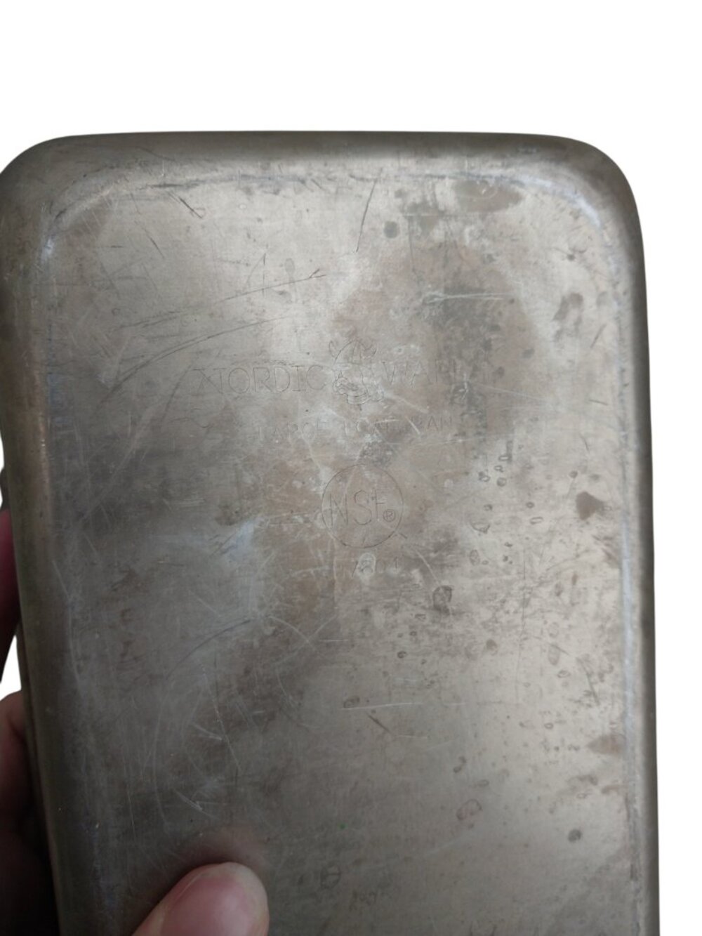 Vintage Nordic Ware Alumminum Bread Loaf Pan Rectangular 8" Excellent Condition - Picture 6 of 12